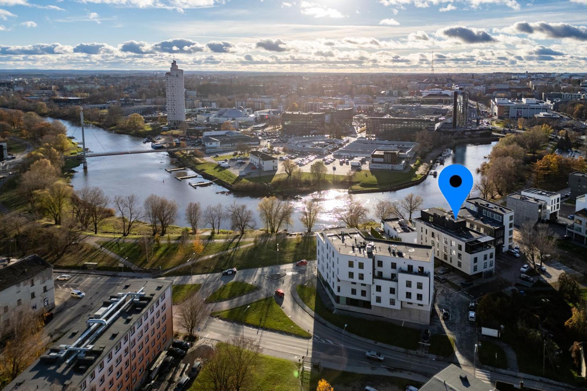 Fortune Apartments - River View, Contactless Tartu Bagian luar foto