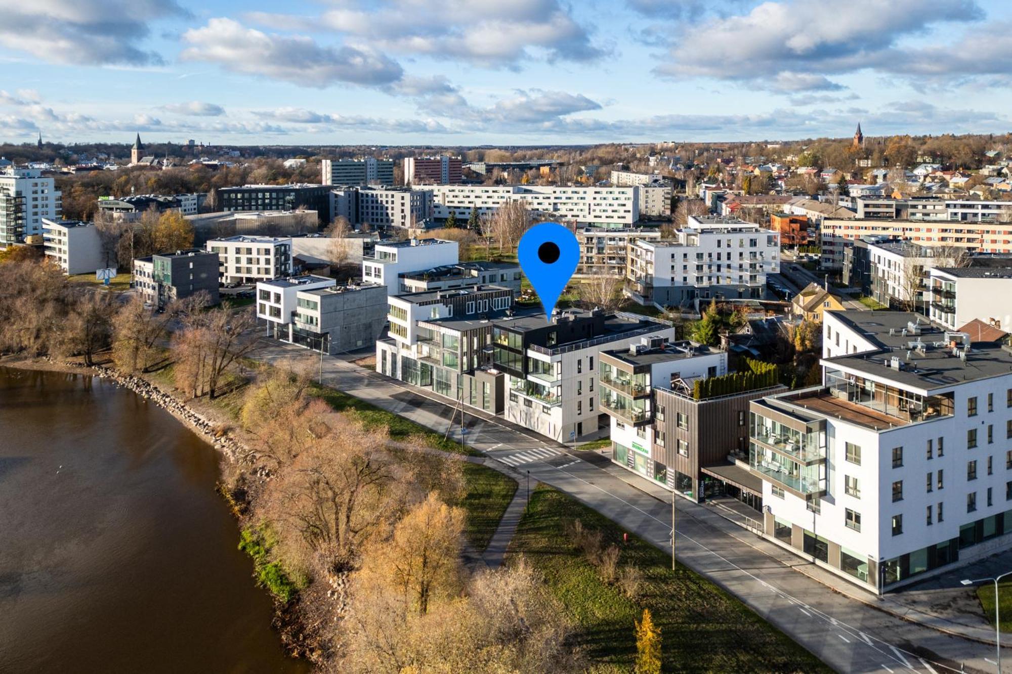 Fortune Apartments - River View, Contactless Tartu Bagian luar foto